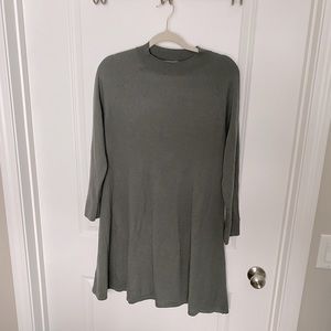 LOFT Mock Neck Sweater Dress